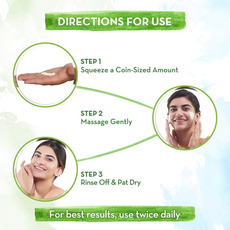 Honey Malai Face Wash with Honey & Malai For Nourishing Glow - 100 ml