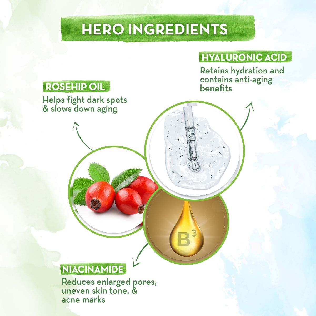 Hyaluronic Bamboo Sheet Mask with Rosehip Oil for Soft and Plump Skin - 25 g