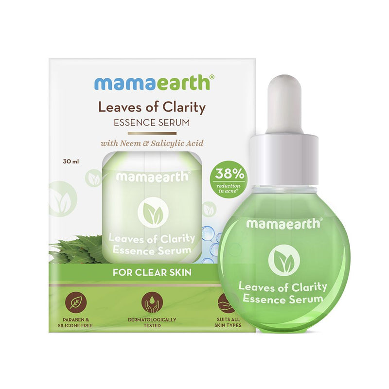 Leaves of Clarity Essence Serum with Neem & Salicylic Acid for Clear Skin– 30 ml