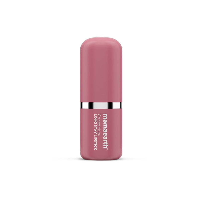 Creamy Matte Long Stay Lipstick with Murumuru Butter and Vitamin E  - 4.2g | Mauve Bloom