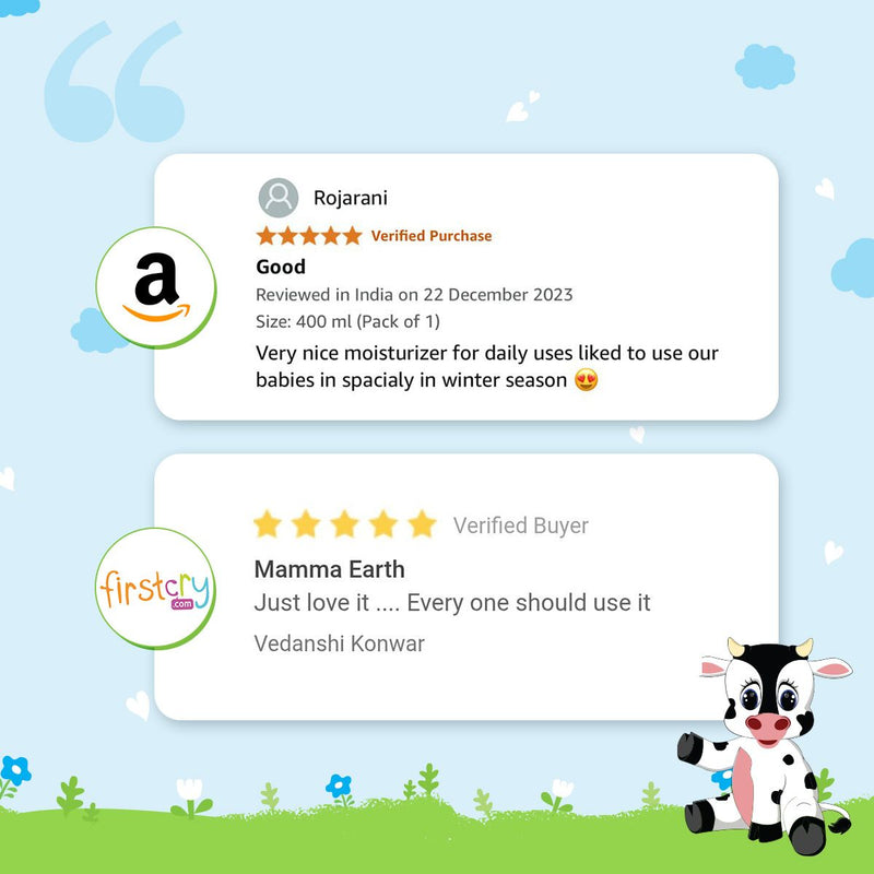 Milky Soft Body Lotion for Babies with Oats, Milk & Calendula – 200ml