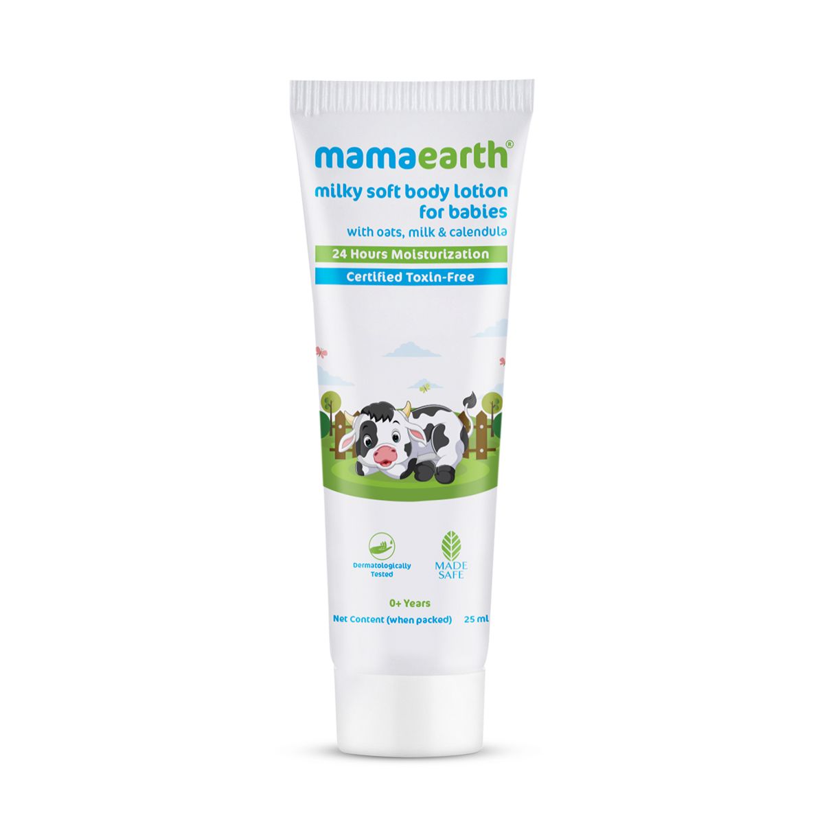 Milky Soft Body Lotion for Babies with Oats, Milk & Calendula – 25 ml