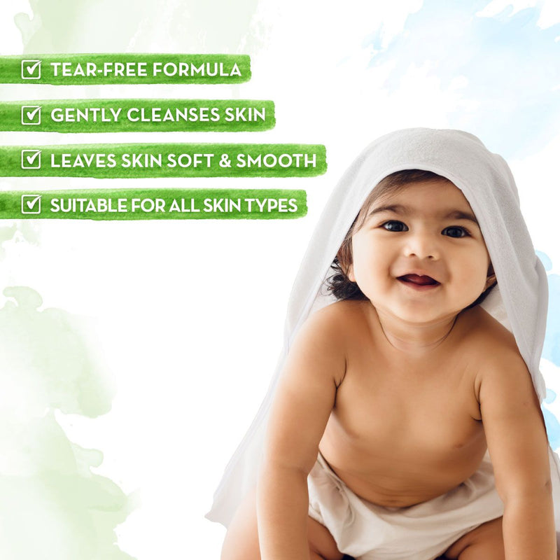 Milky Soft Body Wash for Babies with Oats, Milk and Calendula – 25 ml