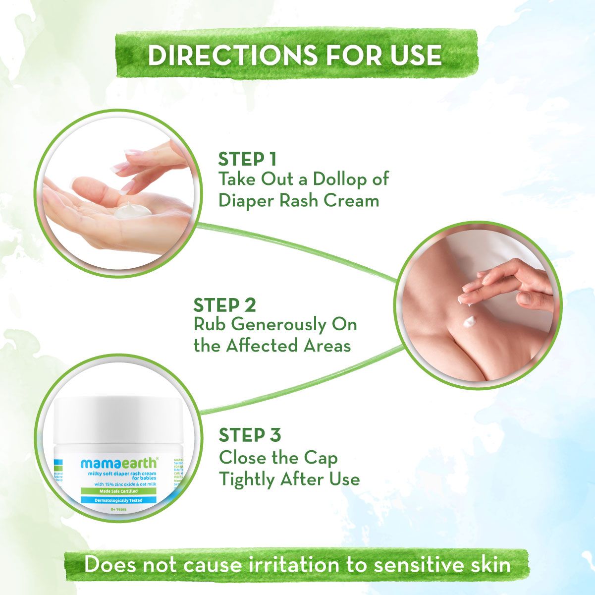 Milky Soft Diaper Rash Cream for Babies - 50g