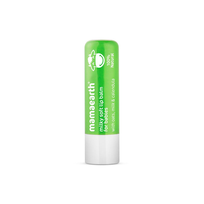 Milky Soft Natural Lip Balm for Babies with Oats, Milk & Calendula – 4g