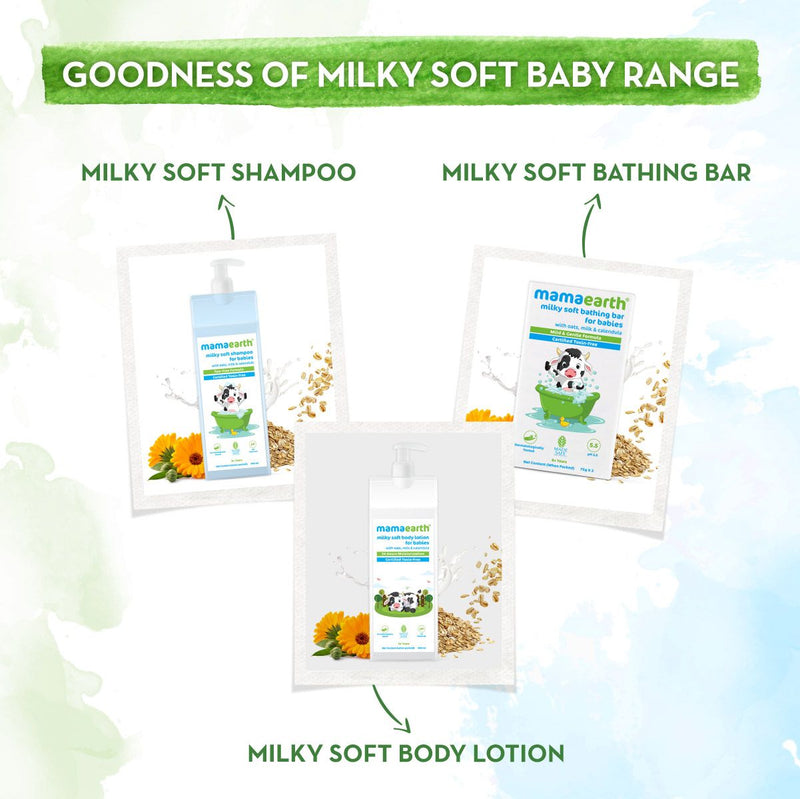 Milky Soft Natural Lip Balm for Babies with Oats, Milk & Calendula – 4g