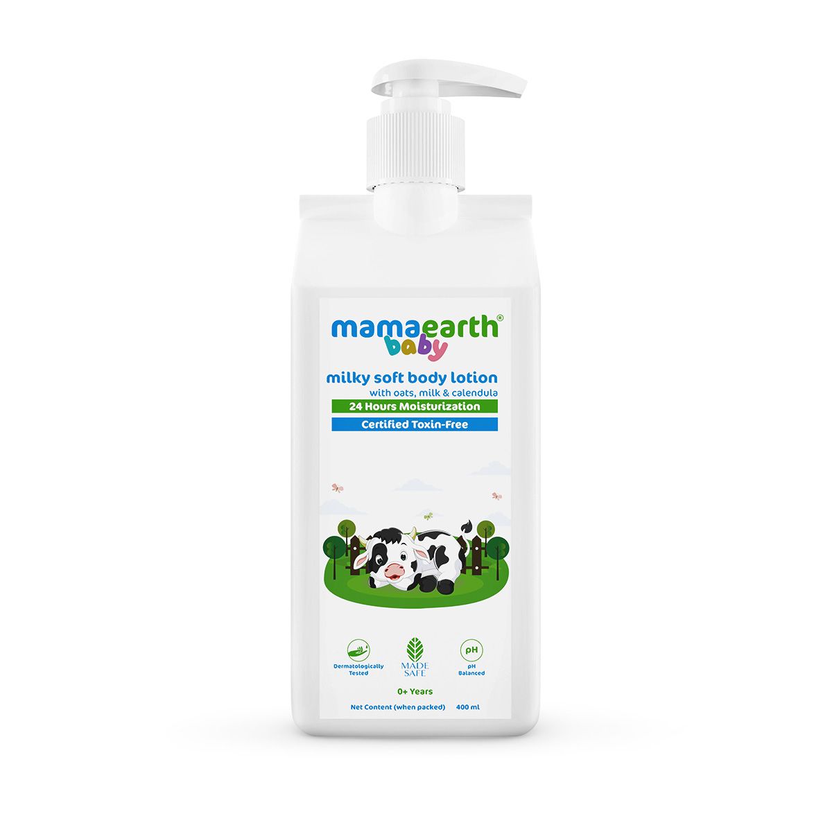 Milky Soft Body Lotion for Babies with Oats, Milk and Calendula - 400ml