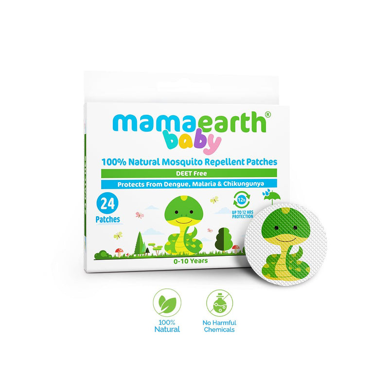 Natural Mosquito Repellent Patches, 24pcs