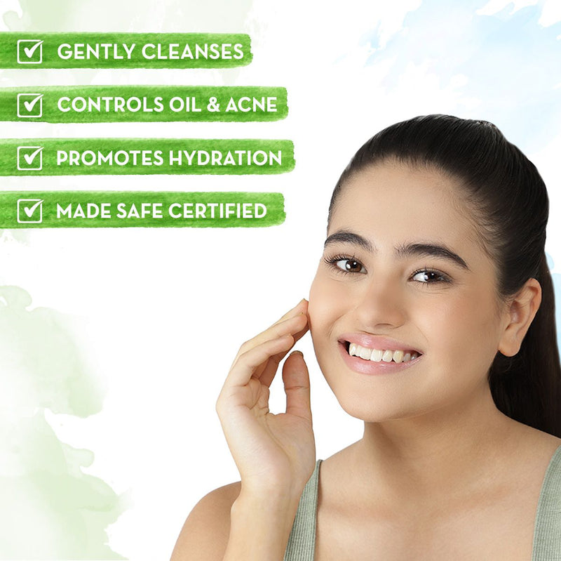 Multani Mitti Face Wash with Multani Mitti & Bulgarian Rose For Oil Control & Acne -  100 ml - Pack of 2