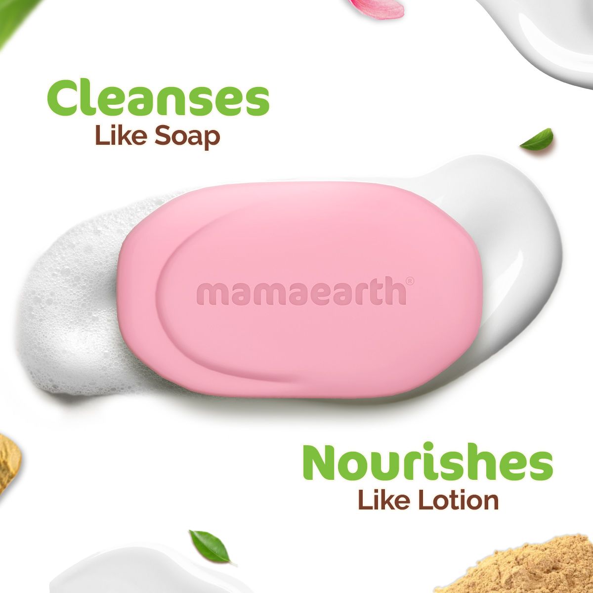 Multani Mitti Moisturizing Lotion Soap (Value Pack of 4) - 125 g X 4