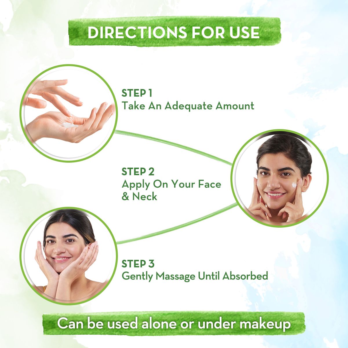 Green Tea Oil-Free Face Moisturizer with Green Tea & Collagen For Open Pores- 80 g
