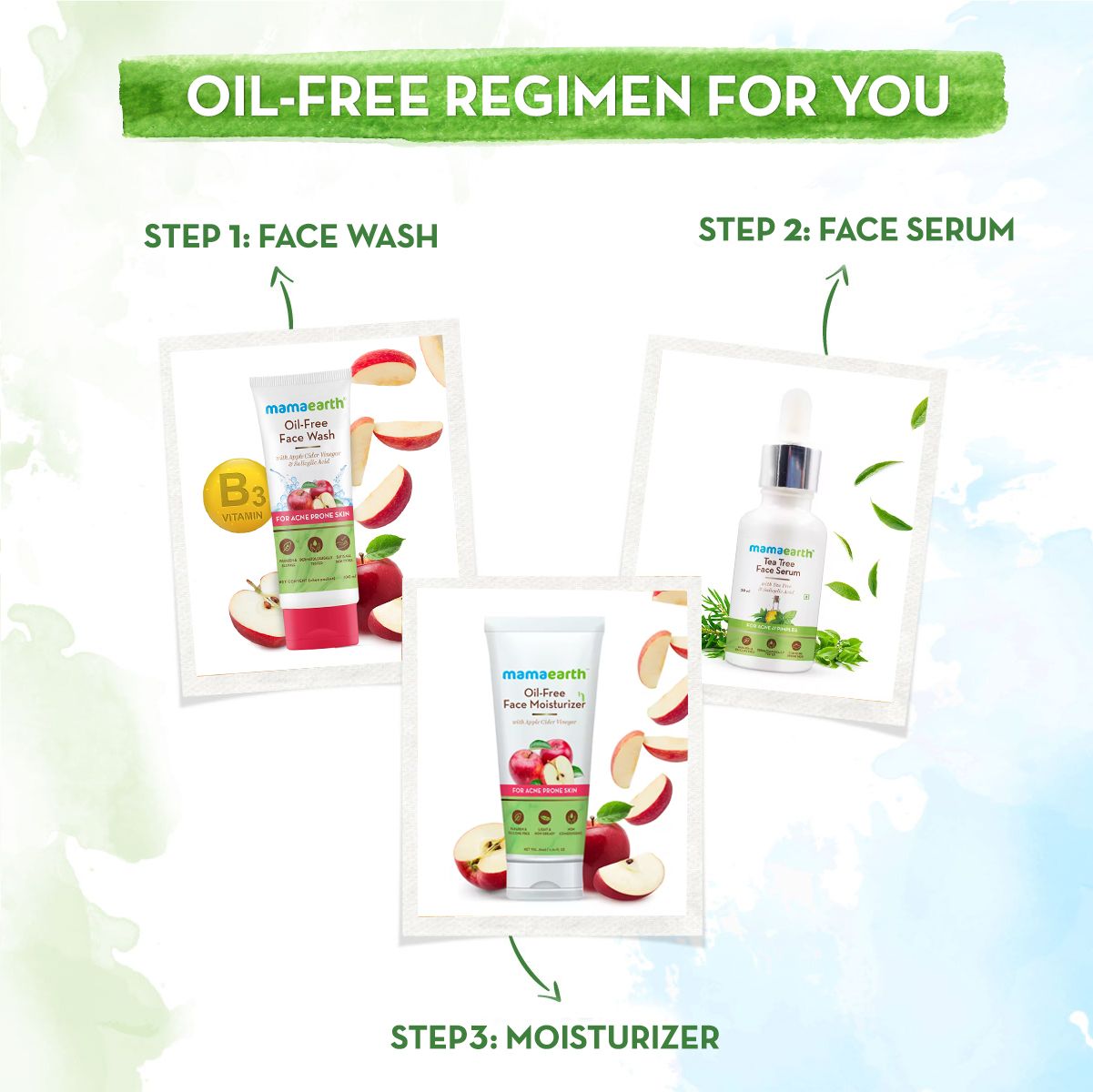 Oil-Free Face Wash with Apple Cider Vinegar & Salicylic Acid for Acne-Prone Skin– 100 ml