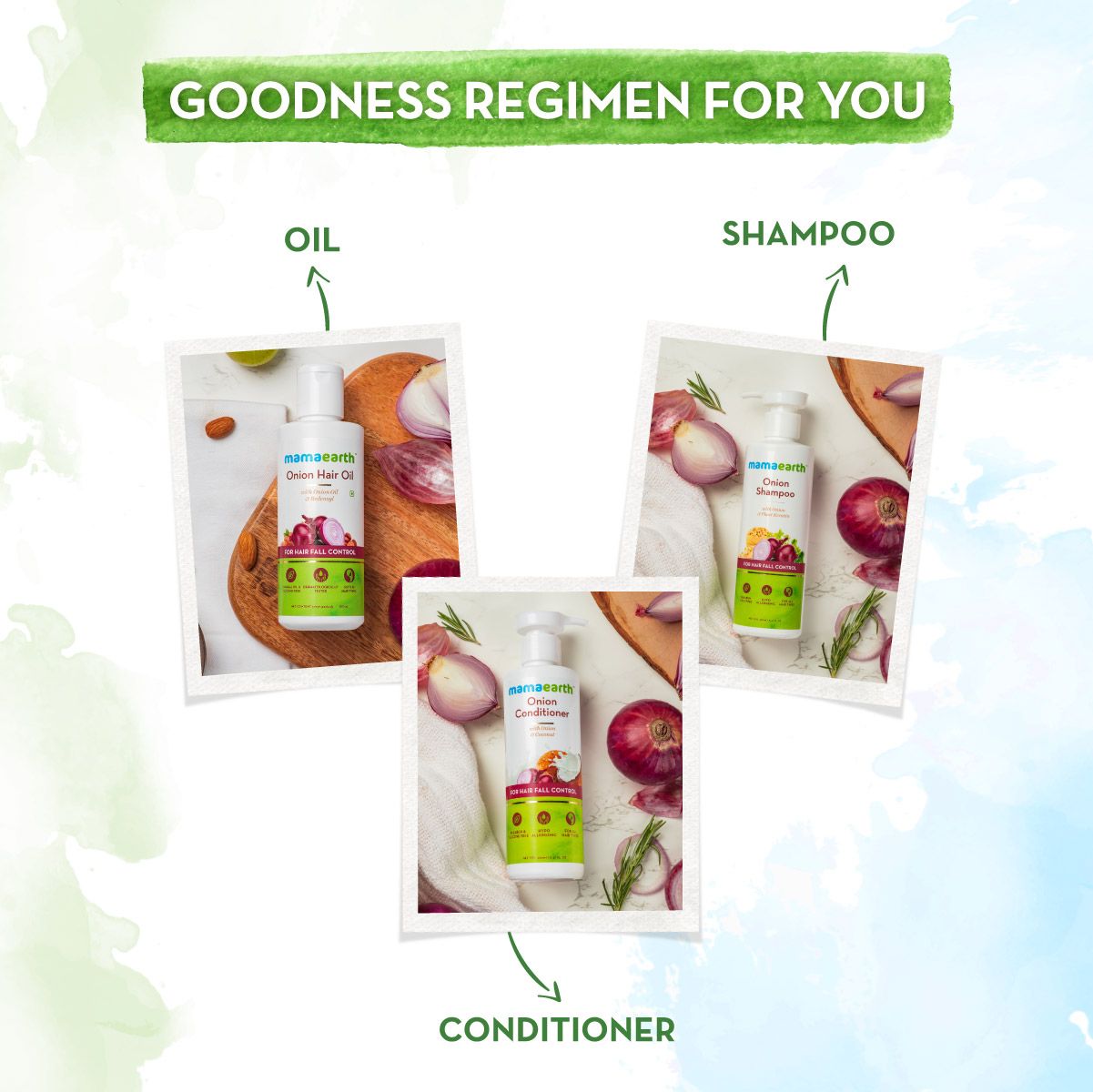 Onion Hair Oil with Onion and Redensyl for Hair Fall Control - 25ml