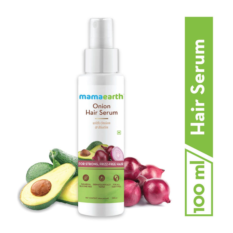 Onion Hair Serum with Onion and Biotin for Strong, Frizz-Free Hair - 100 ml