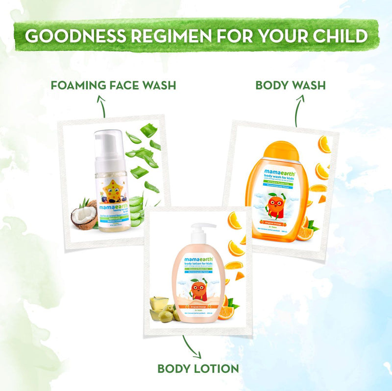 Original Orange Body Lotion For Kids With Orange & Shea Butter - 400 ml