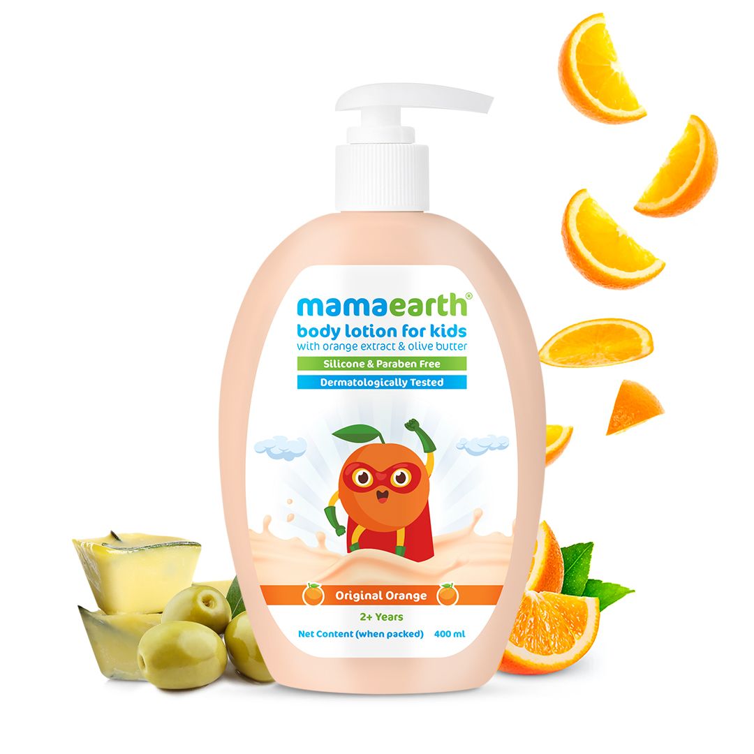 Original Orange Body Lotion For Kids With Orange & Shea Butter - 400 ml