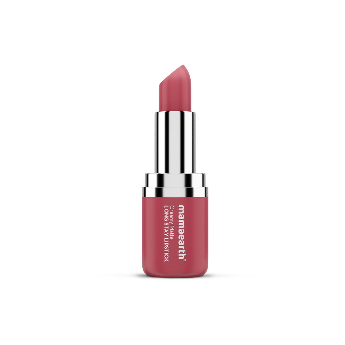 Creamy Matte Long Stay Lipstick with Murumuru Butter and Vitamin E  - 4.2g | Pink Rose