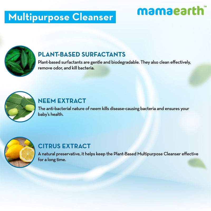 Plant-Based Multipurpose Cleanser for Babies - 500ml