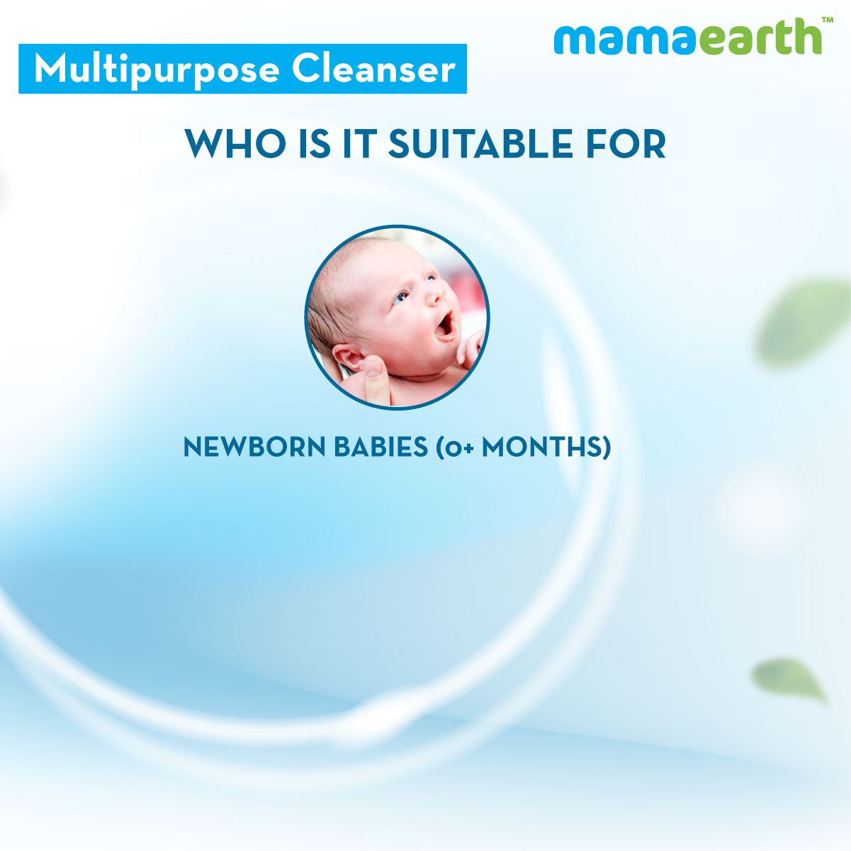 Plant-Based Multipurpose Cleanser for Babies - 500ml