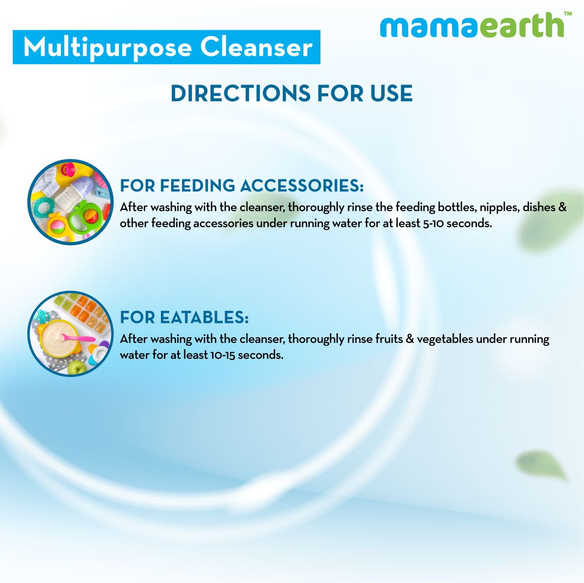 Plant-Based Multipurpose Cleanser for Babies - 500ml