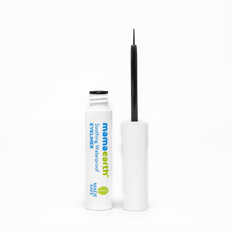 Soothing Waterproof Eyeliner with Almond Oil & Castor Oil for 10 Hour Long Stay - 3.5 ml