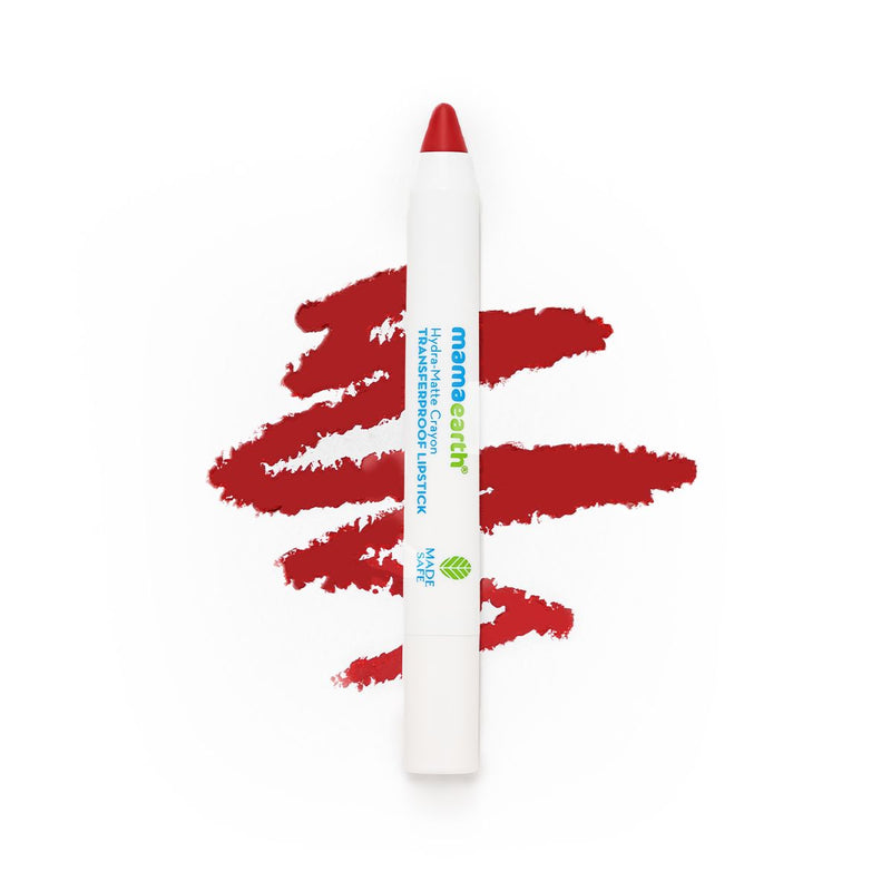 Hydra-Matte Crayon Transferproof Lipstick - 2.4 g - Raspberry Red