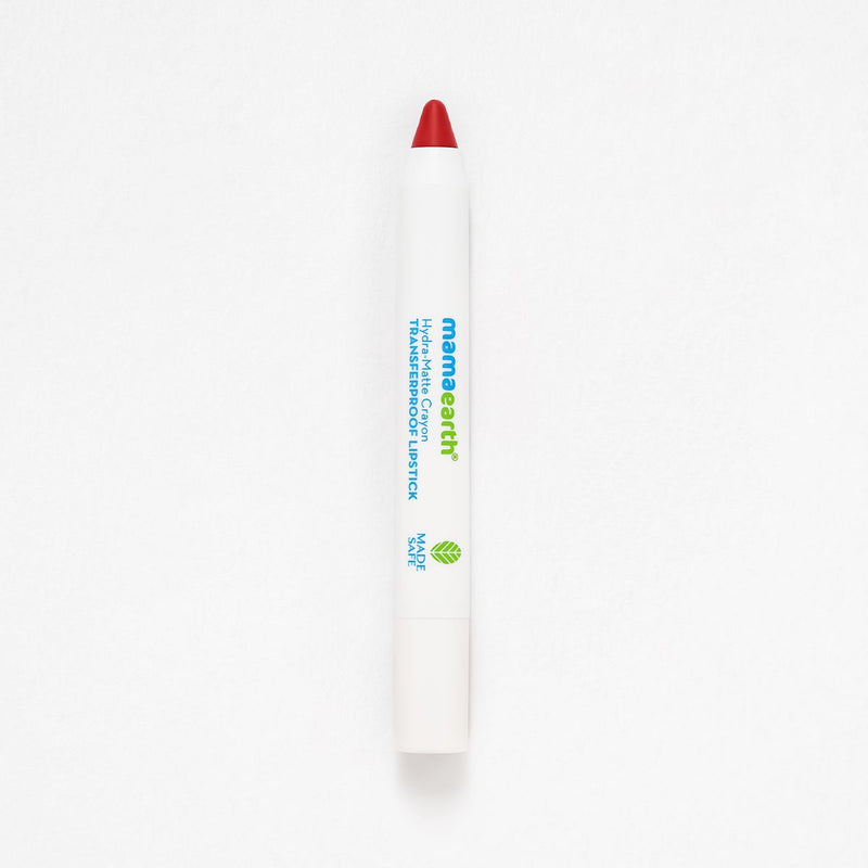 Hydra-Matte Crayon Transferproof Lipstick - 2.4 g - Raspberry Red