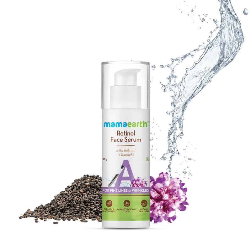 Retinol Face Serum with Retinol & Bakuchi for Fine Lines & Wrinkles – 30 g