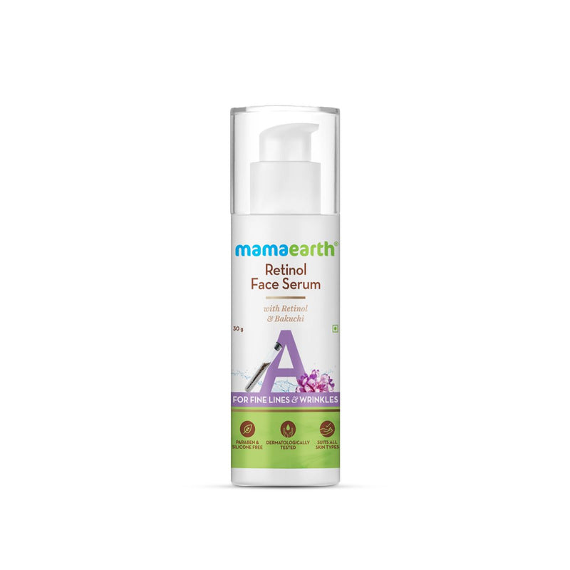 Retinol Face Serum with Retinol & Bakuchi for Fine Lines & Wrinkles – 30 g