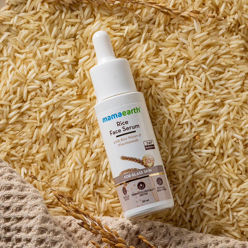 Rice Face Serum With Rice Water & Niacinamide for Glass Skin - 30 ml