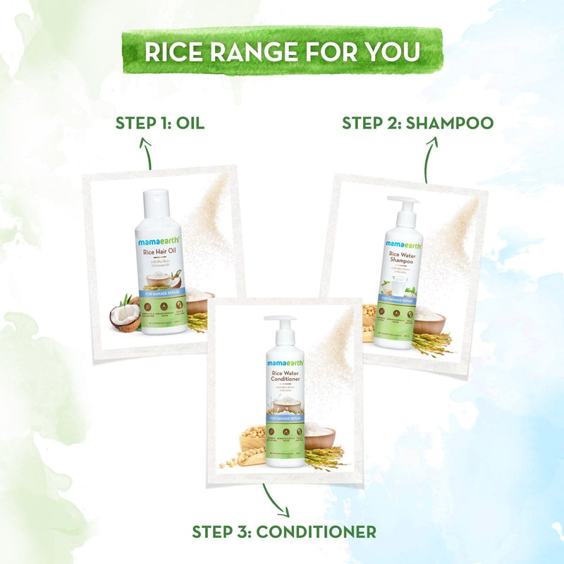 Rice Water Shampoo For Damage Repair - 250ml