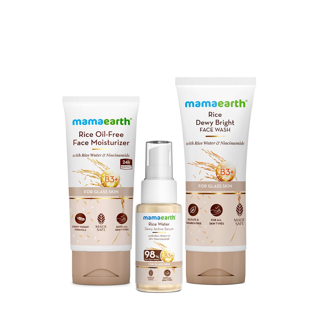 Rice to Meet Glass Skin Glow Kit with Rice Water & Niacinamide