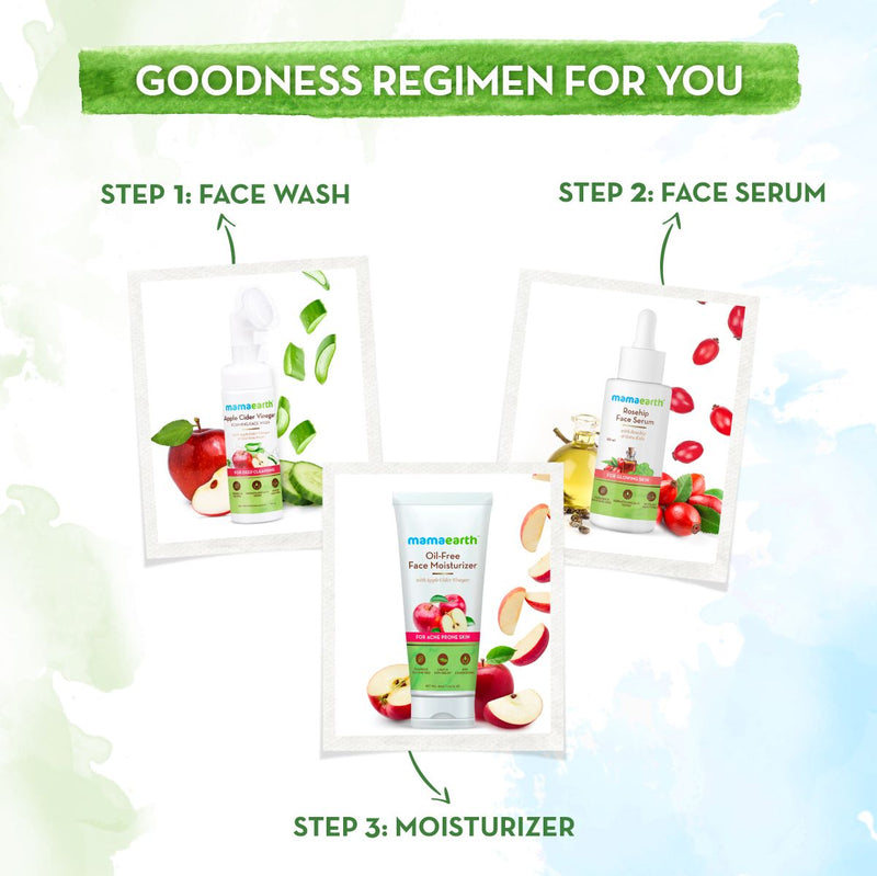 Rosehip Face Serum with Rosehip & Gotu Kola for Glowing Skin – 30 ml