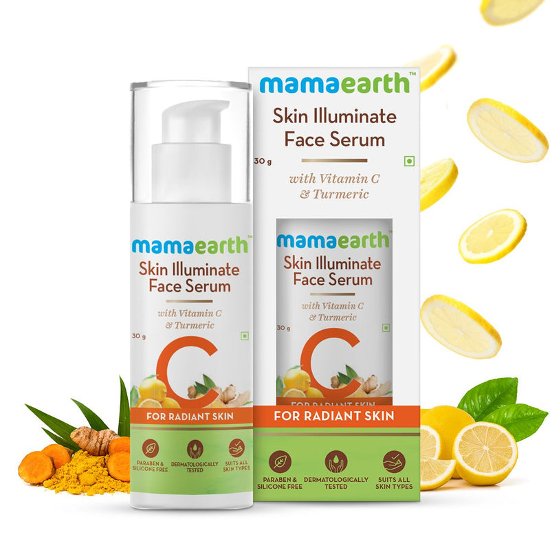Skin Illuminate Face Serum for Radiant Skin with Vitamin C and Turmeric - 30 g