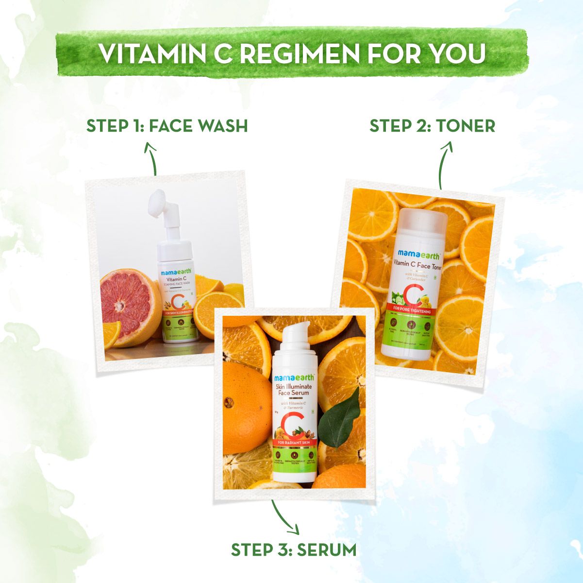 Skin Illuminate Face Serum for Radiant Skin with Vitamin C and Turmeric - 15g