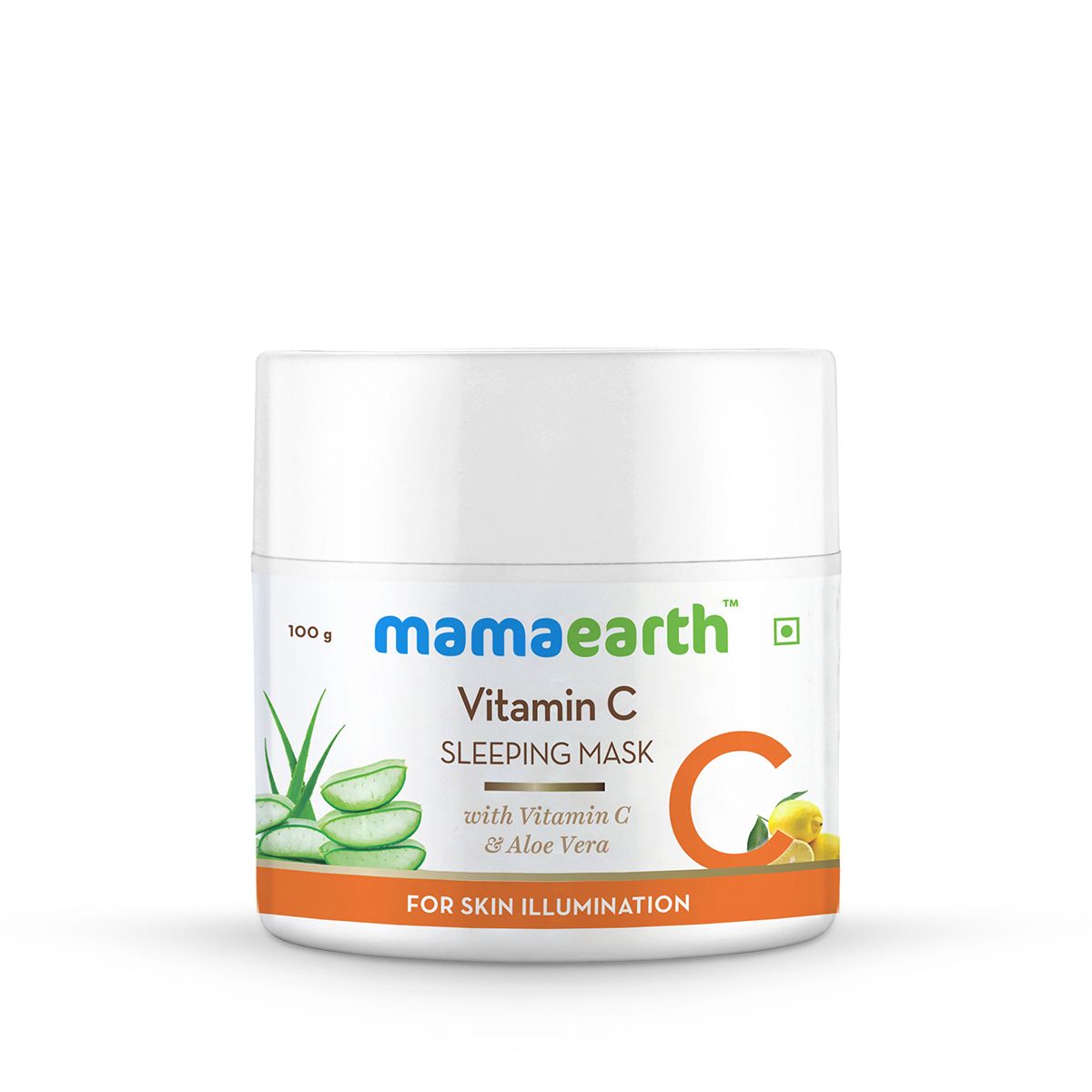 Vitamin C Sleeping Mask with Aloe Vera for Skin Illumination - 100 g