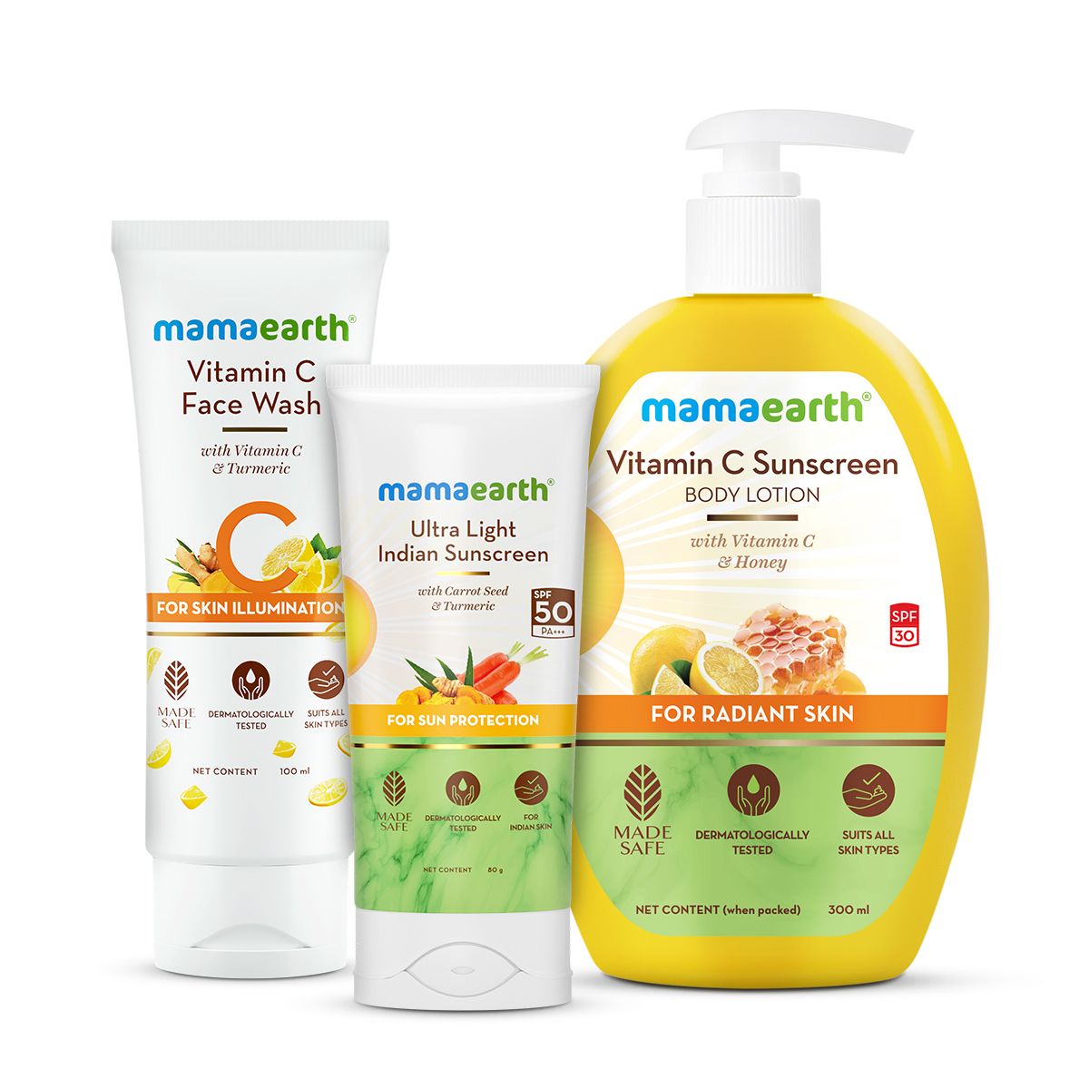 Summer Glow Kit - 100ml + 80gm + 300ml