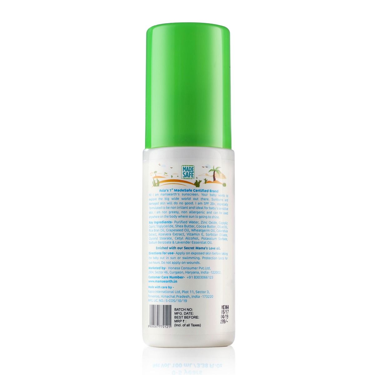 Mineral Based Sunscreen 100ml