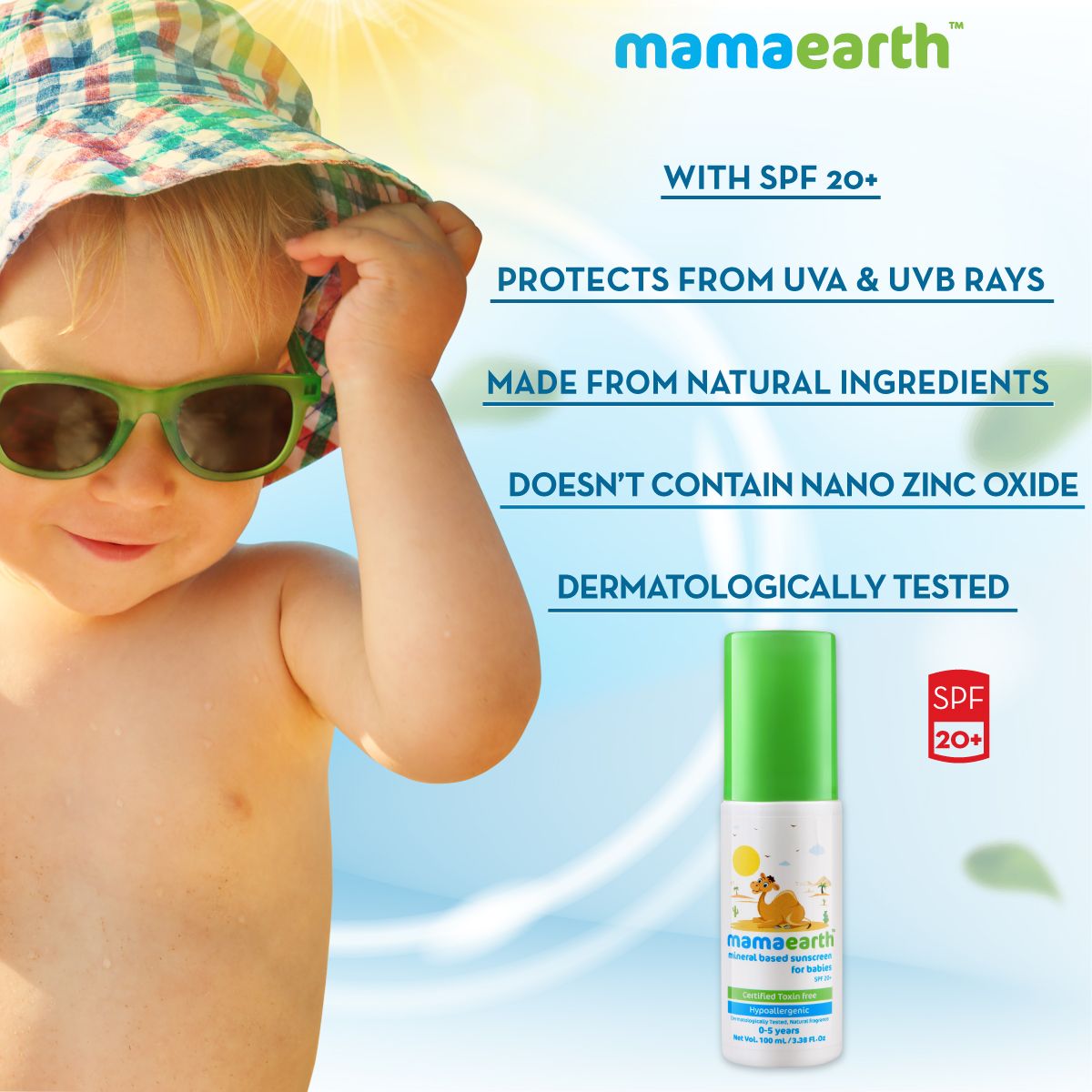 Mineral Based Sunscreen 100ml