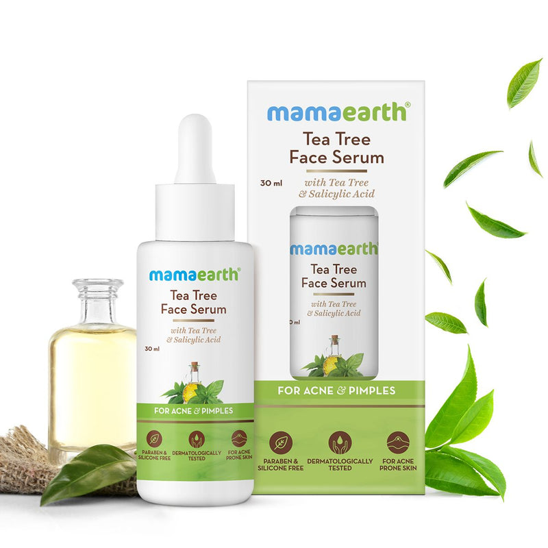 Tea Tree Face Serum for Acne and Pimples - 30 ml (Pack of 2)