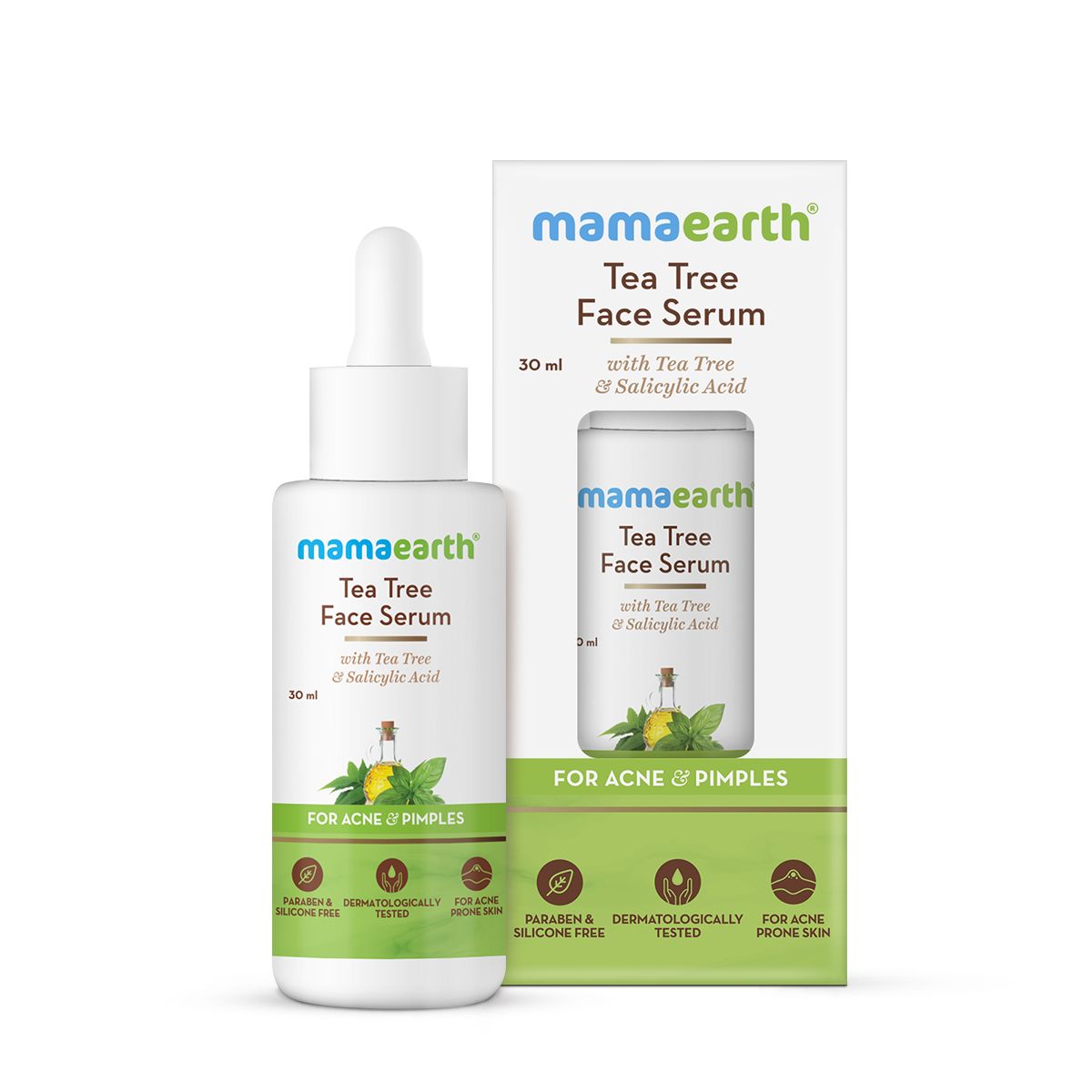 Tea Tree Face Serum for Acne and Pimples - 30 ml