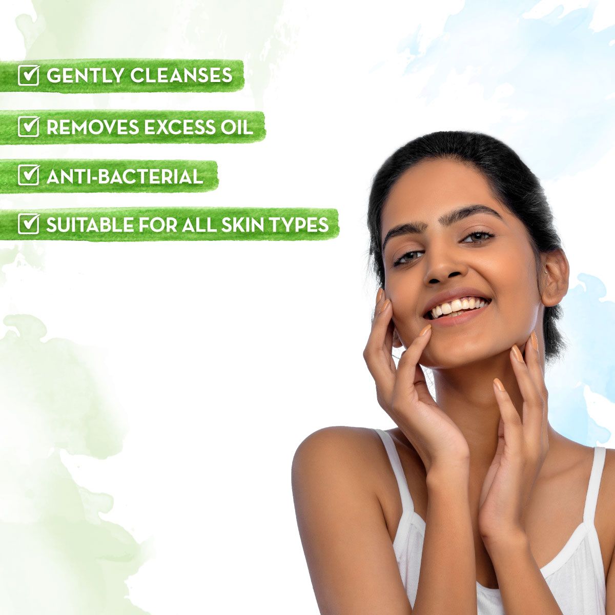 Tea Tree Foaming Face Wash with Tea Tree and Salicylic Acid for Acne and Pimples - 150ml (Pack of 2)