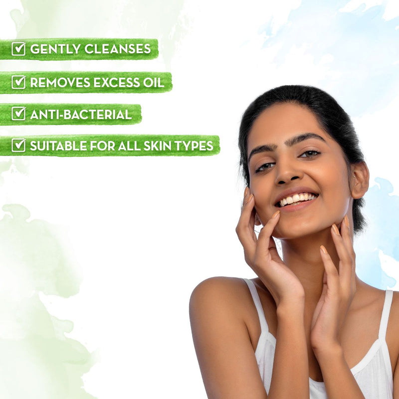 Tea Tree Foaming Face Wash with Tea Tree and Salicylic Acid for Acne and Pimples - 150ml (Pack of 2)