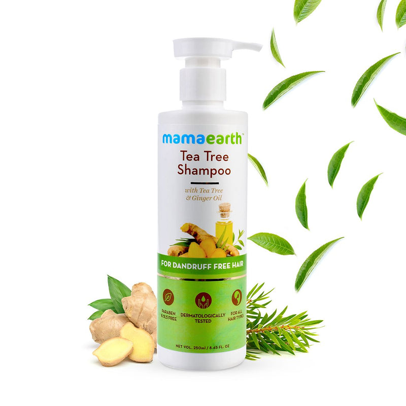 Tea Tree Shampoo for Dandruff Free Hair - 250ml