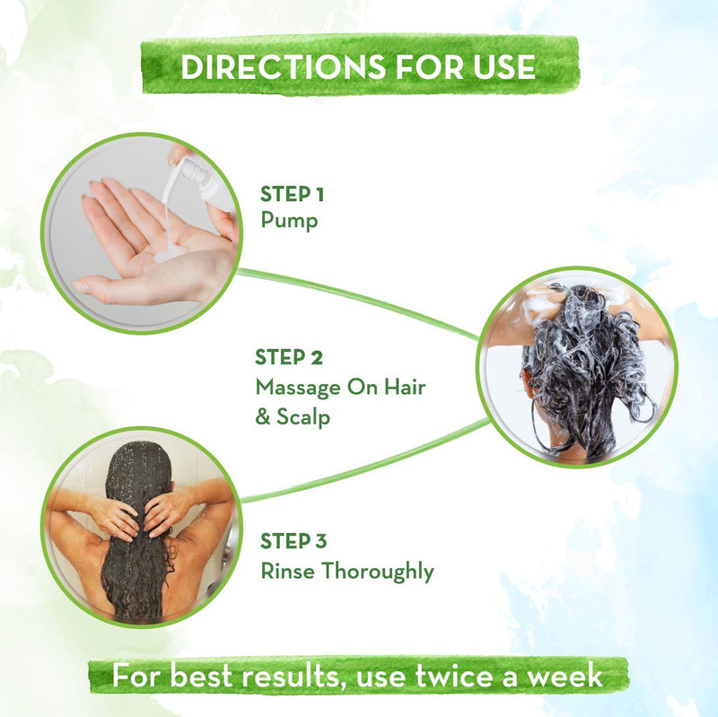 Tea Tree Shampoo for Dandruff Free Hair - 250ml