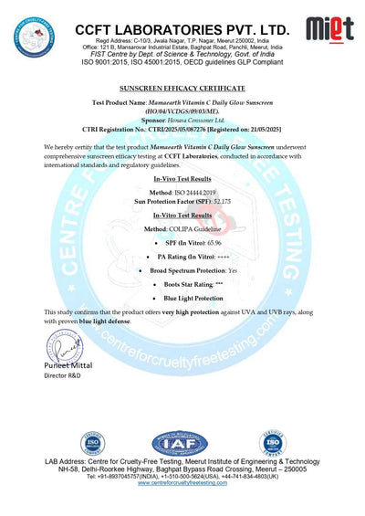 In-Vivo certificate