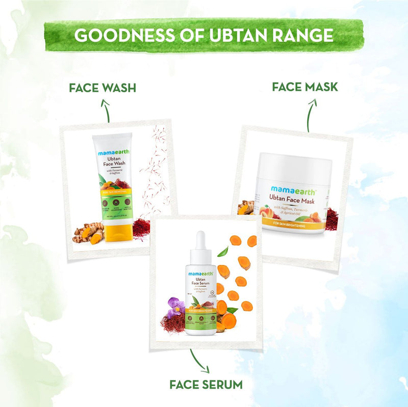 Ubtan Nourishing Cold Cream with Turmeric & Saffron for Glowing Moisturization – 100 g