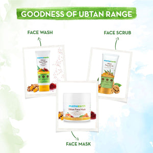 goodness of ubtan range of mamaearth 