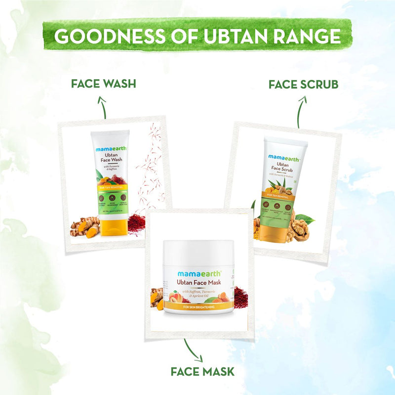 Ubtan Day Cream with Turmeric & Saffron for Skin Brightening – 50 g
