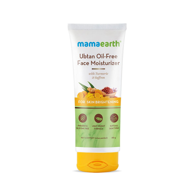 Ubtan Oil-Free Face Moisturizer for Skin Brightening - 80 g